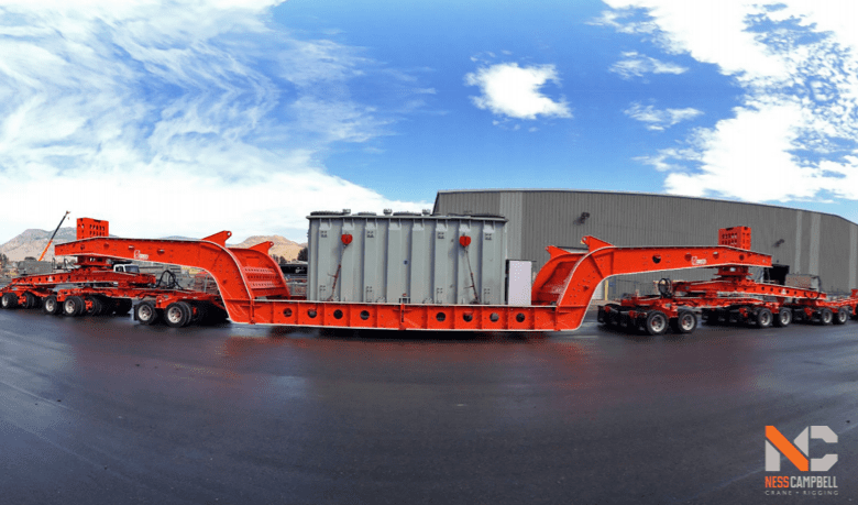 K Line heavy haul trailer | NessCampbell